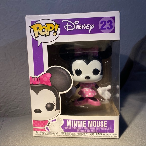 Funko Pop Disney Mickey Mouse 01 & Minnie Mouse 23 - Picture 2 of 9